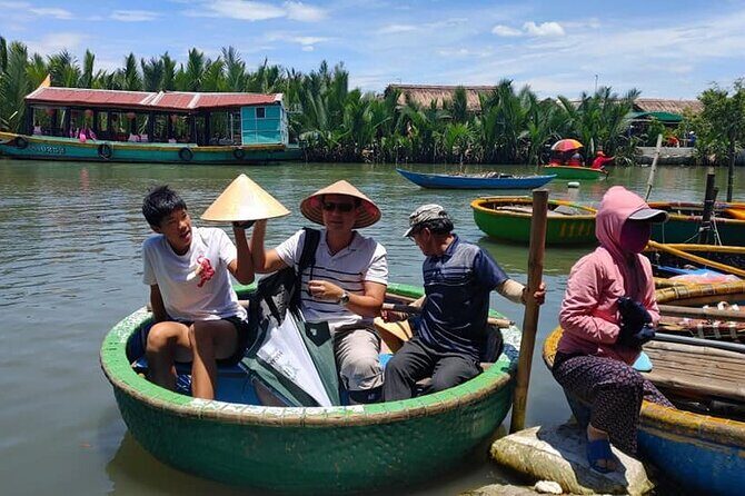 Hoi An City & Basket Boat Tour - Private Guided Tour from Da Nang - The Coconut Forest and Basket Boat Experience
