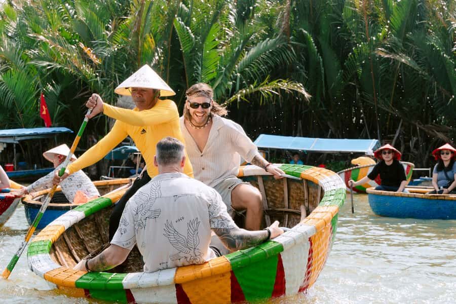 Hoi An: Cooking Class & Bamboo Basket Boat Riding Tour - A Closer Look at the Itinerary