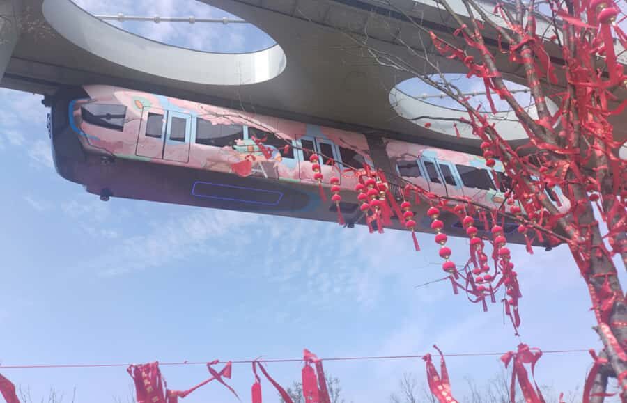 Incredible Sky Train: Immersive Tour of Yellow Crane Tower - A Detailed Look at the Tour