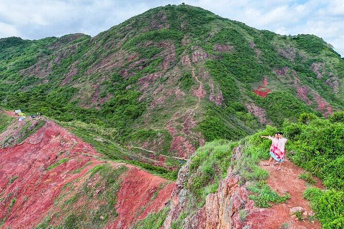 Island Hopping Tour in Flaming Red Coast, Hong Kong Geopark - Stop 1: Devil’s Fist at Bluff Head