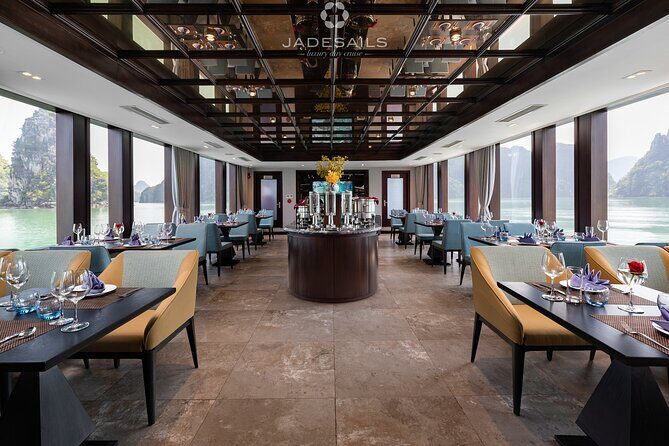 Jade Sails Luxury Day Cruise to Halong & Lan Ha Bay from harbor - The Sum Up