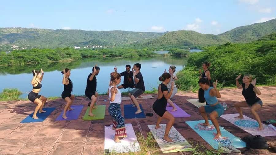 Jaipur: Yoga Experience with Monkey Temple Guided Tour - Why This Tour Works Well