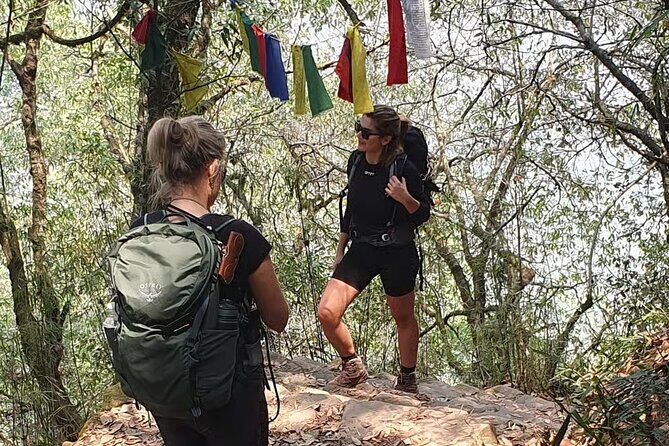 Jamacho Day Hike Scenic Forest Trail Above Kathmandu - Panoramic Views of the Himalayas and Kathmandu Valley