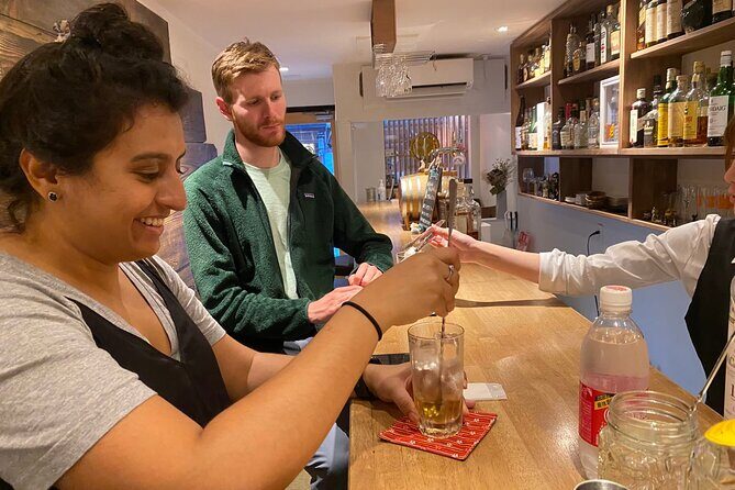 Japanese whiskey tasting; relaxed and educational in the bar - Detailed Tour Breakdown