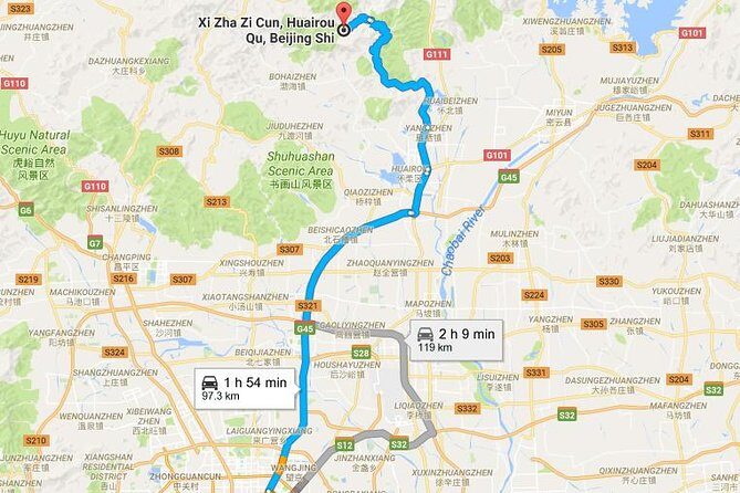 Jiankou Great Wall at XiZhaZi Villiage transfer by Licensed Cab - What You Can Expect from the Tour