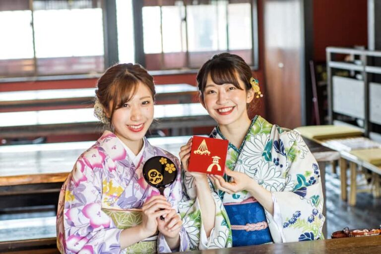 Kanazawa: Gold Leaf Craft Workshop in Higashi Chaya - Practical Details and Tips