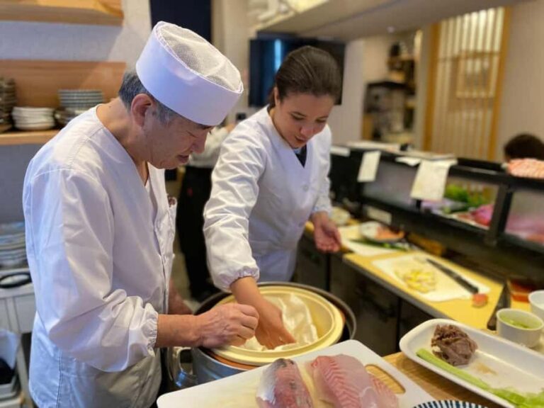 Kanazawa: Sushi-Making Experience with a Master Chef - An In-Depth Look at the Sushi-Making Class