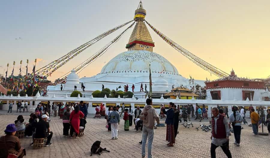Kathmandu: Bouddhanath Stupa Tour with Dinner - The Sacred Kora and Butter Lamp Ceremony