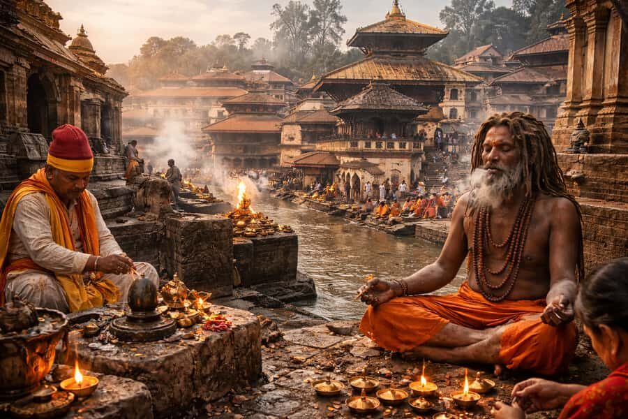 Kathmandu: Pashupatinath Temple Hindu Life Cycle Tour - Exploring the Pashupatinath Temple and Its Surroundings