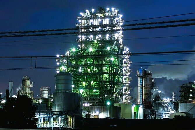 Kawasaki Night Factory Lights: Private Car Tour with Expert Guide - The Itinerary: What You Can Expect