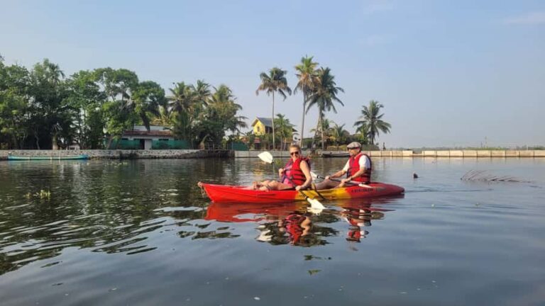 Kerala Backwater Village Kayaking Tour Half Day (Kumarakom) - What to Expect During the Tour