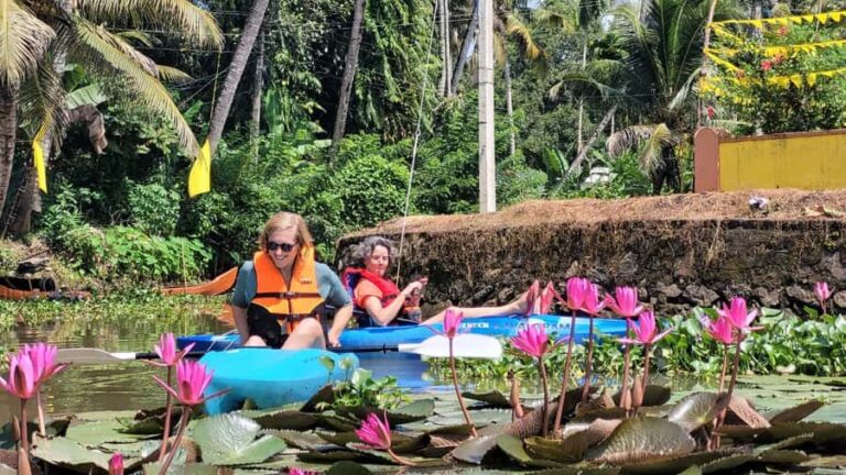 Kerala Backwater Village Kayaking Tour Half Day (Nedumudy) - Practical Details: What to Expect