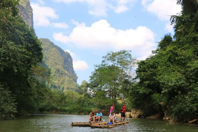 Khao Lak: Khao Sok Bamboo Rafting and Elephant Bathing Trip - What You Can Expect from This Tour