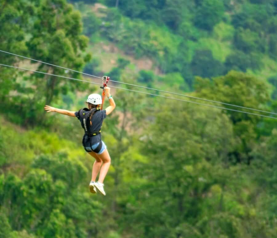 Ko Samui: Jungle Zipline & Waterfall Adventure with Drink - The Thrills of 8 Interconnected Ziplines