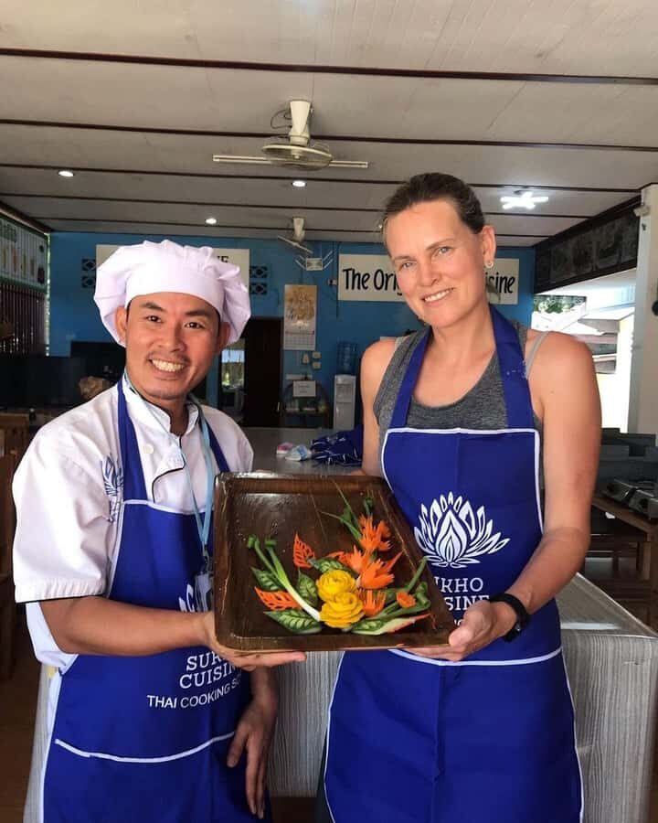 Koh Lanta: Thai Fruit and Vegetable Carving Class