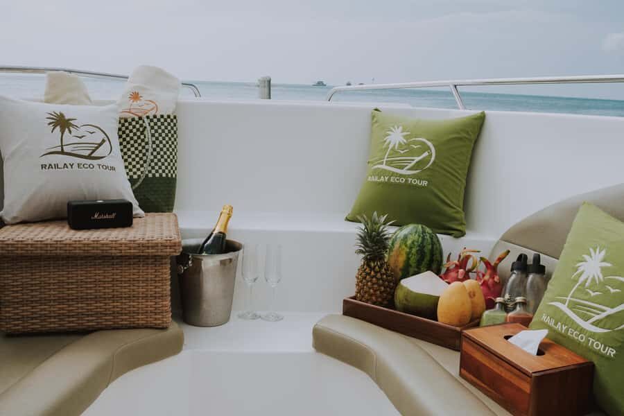 Krabi: 4 Islands Private Luxury Speed Boat Tour - The Boat & Crew: Comfort and Professionalism