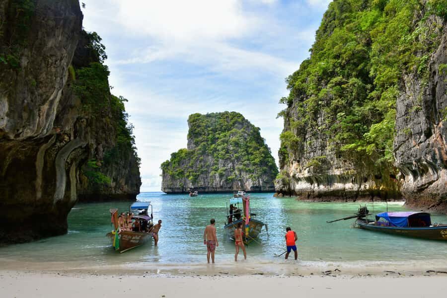 Krabi: The Phi Phi Cove Collector - First Stop: Maya Bay—Crowd-Free and Picture Perfect