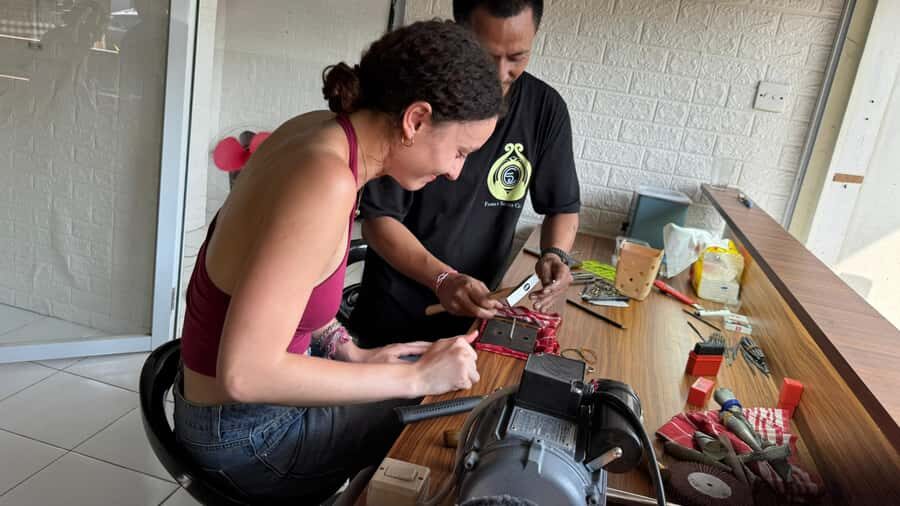 Kuta: 7 gram Silver Jewelry Class free pick up - What You Can Expect During the Class