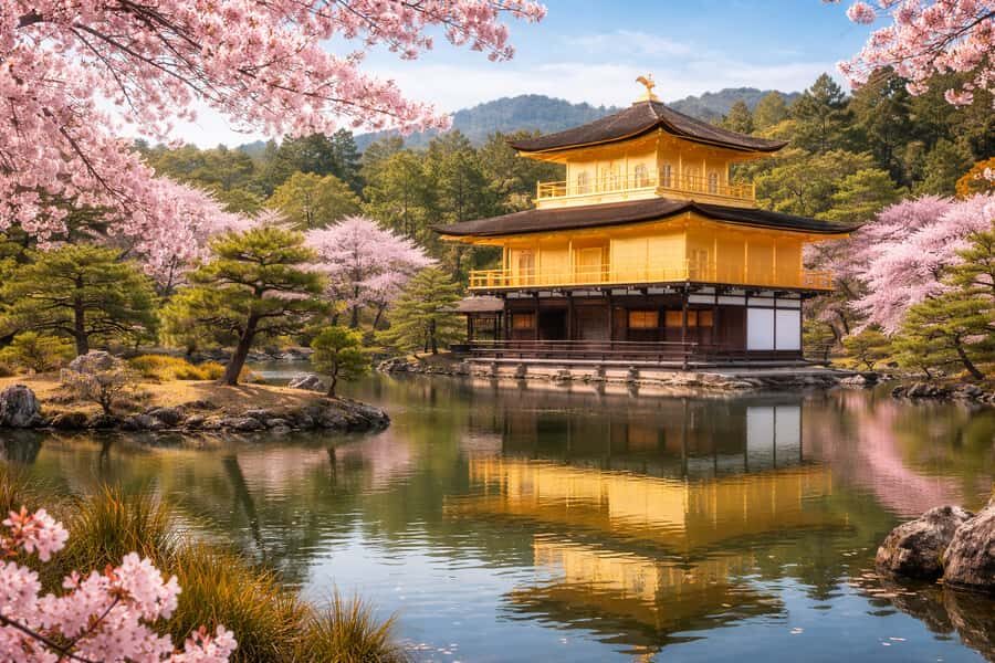 Kyoto: Private Full-Day Sakura Tour by Vehicle with Guide - The Itinerary in Detail