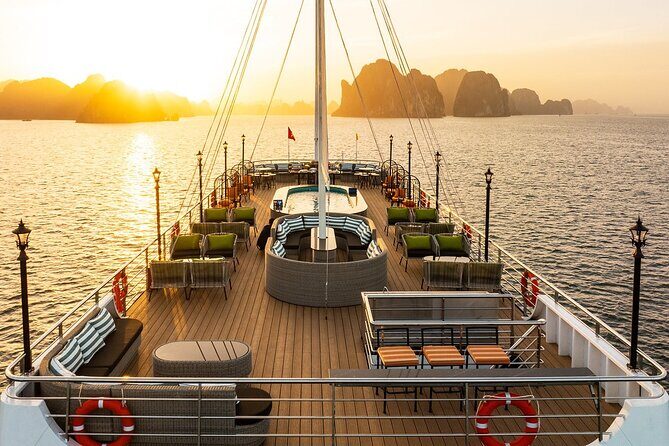 La Casta Halong 5-Star Day Cruise, Buffet, Cave, Kayak & Jacuzzi - Discovering Ha Long Bay with La Casta’s 5-Star Day Cruise