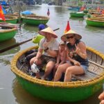 Lady buddha-Marble mountains- Basket Boat Ride - Hoi An Old town - Discovering Cam Thanh Coconut Forest