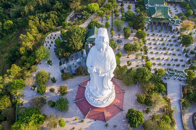 Lady Buddha, Marble Mountains & Hoi An City By Night Private Tour - Detailed Breakdown of the Itinerary