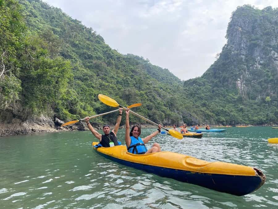 Lan Ha Bay: Exclusive Full-Day Cruise  Escape the Crowds - The Hidden Gems: Bright and Dark Caves