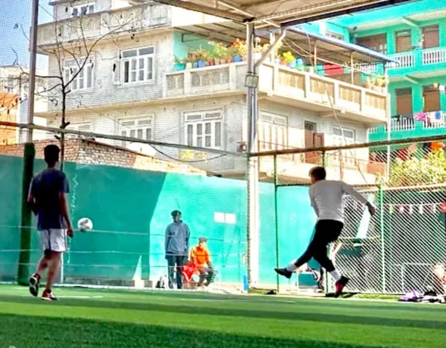 Local Football Game with Young Nepali Youths - The Experience in Context: Value and Authenticity