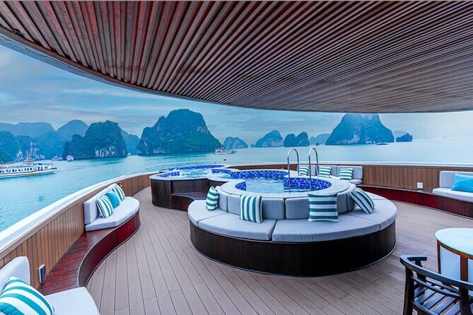 Luxury Day Cruise in Ha Long Bay with Lunch &Jacuzzi pool - What Makes the Facilities Special?