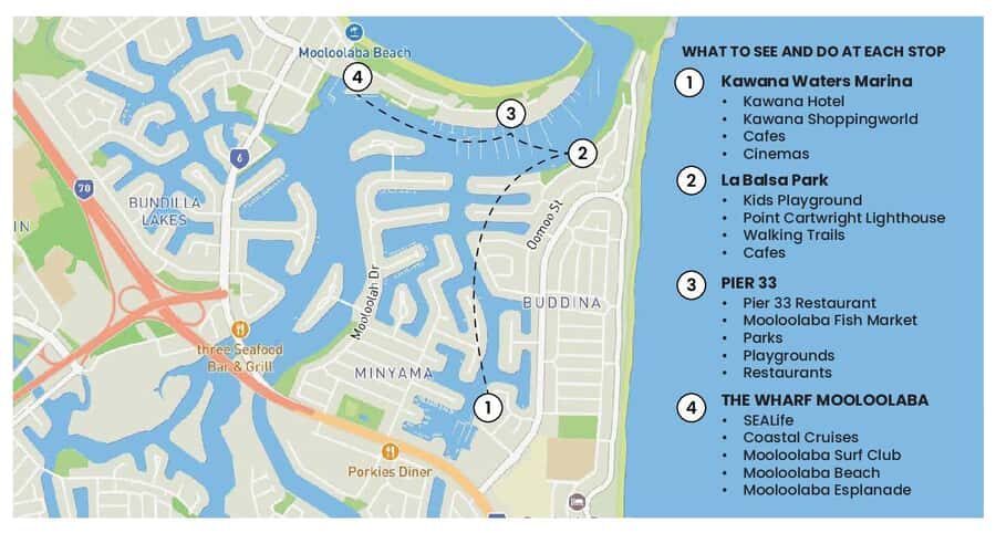 Mooloolaba: Hop-On Hop-Off Ferry Return Ticket - Practicalities to Keep in Mind