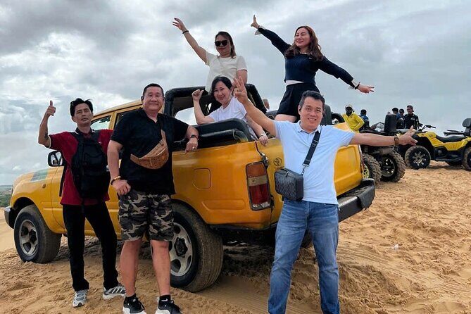 Mui Ne Day Tour: Ong Dia Rock Beach & Sand Dunes Adventure - Transportation & Group Size