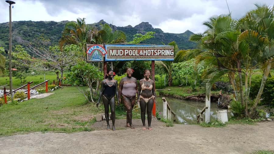 NADI: Fijian Heritage Village Tour & Hotspring and Mudpool - The Mud Pool & Hot Springs Experience