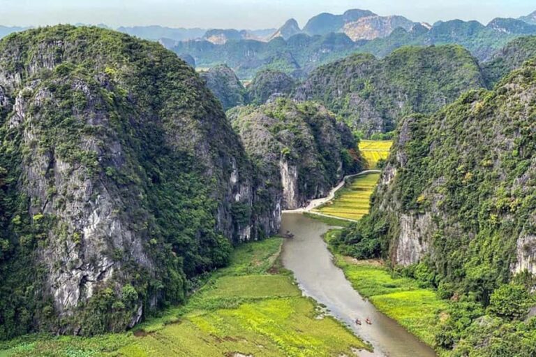 Ninh Binh : Trang An Boat Ride , Bich Dong, Mua Cave Sunset - Exploring Ninh Binh on a Vintage Jeep