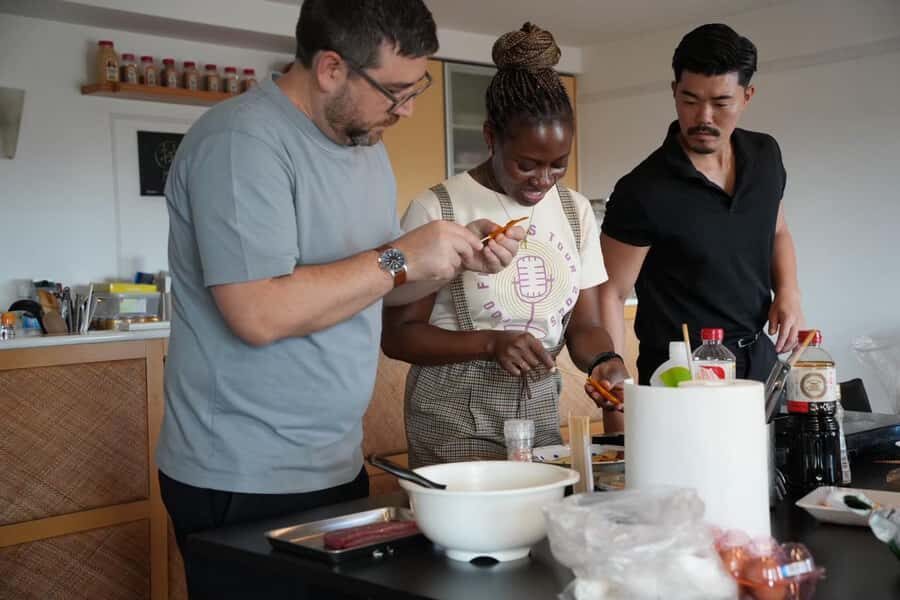 Osaka: Local marketplace tour and cooking class - The Modern Kitchen Studio: Where Cooking Comes Alive