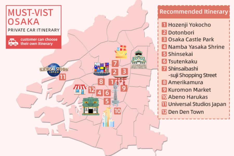 Osaka Private Customizable Sightseeing Tour with Chauffeur - Final Thoughts