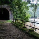 Osaka The Fukuchiyama Abandoned Railway Hike - Walking Through Darkness: The Tunnels