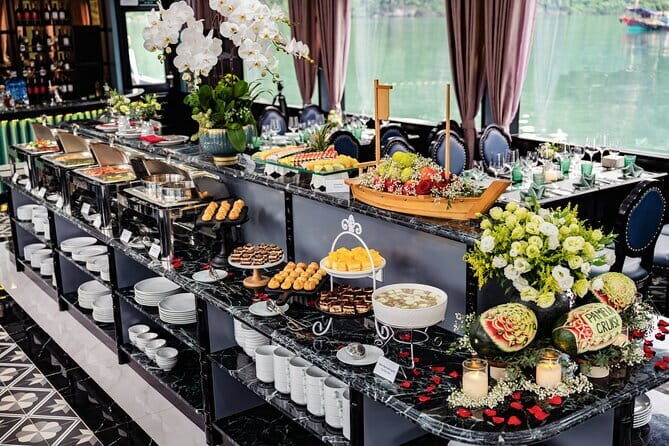 Pamela Luxury 5-Star Day Cruise: Explore Halong Bay with Lunch - Arriving at Halong and Boarding the Cruise