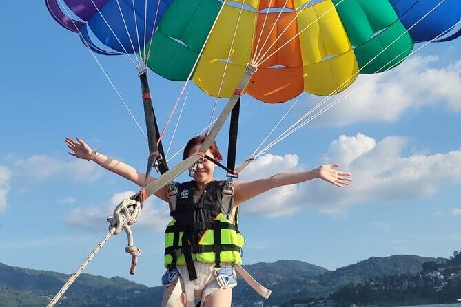 Parasailing High Above The Beautiful Patong Bay - What to Expect from This Parasailing Experience