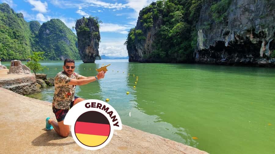 Phang Nga Bay: Jamebond Island & Snorkel with German Guide - Exploring the Itinerary in Depth