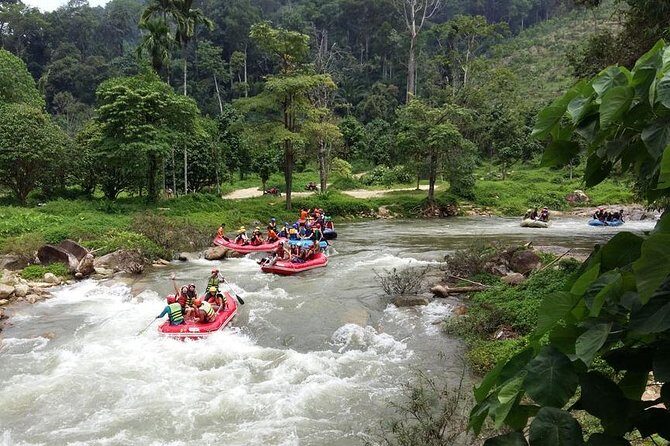 Phuket Adventure Day Tour for Rafting 7 Km., Zipline, Waterfall and Lunch - What’s Included and What to Keep in Mind