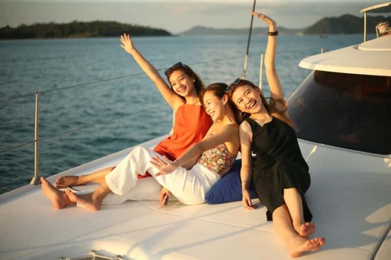 Phuket: Coral Island and Promthep Sunset Dinner by Catamaran - Setting Sail: The Catamaran & First Stops