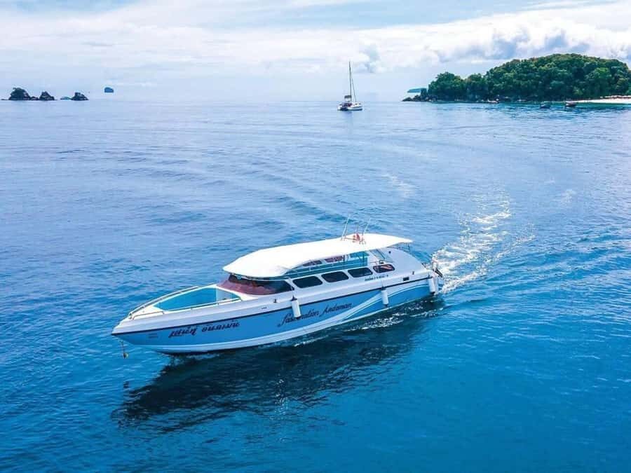 Phuket: Lazy Phi Phi Island & Koh Khai with Sunset - Transportation & Group Size