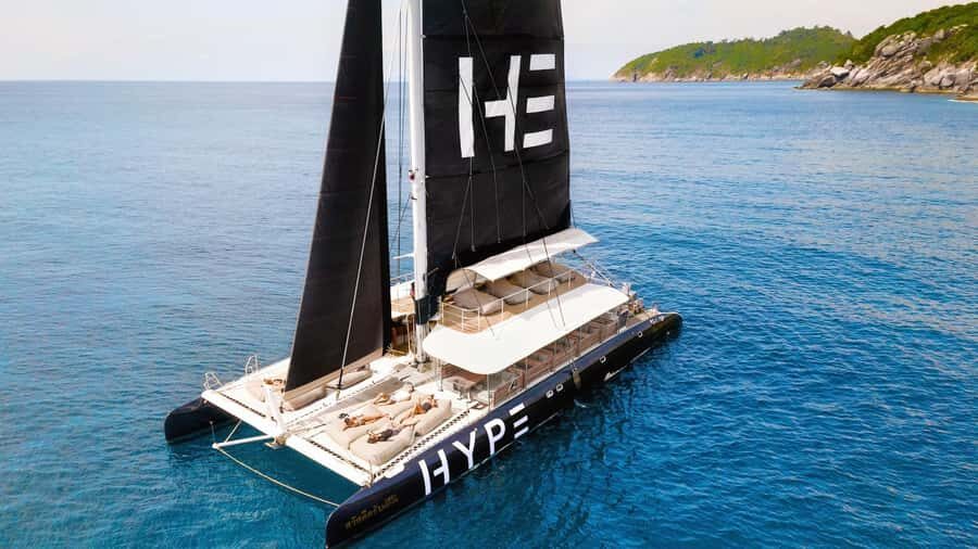 Phuket: Racha and Coral Island Sunset Catamaran Party Tour - Transportation and Group Size