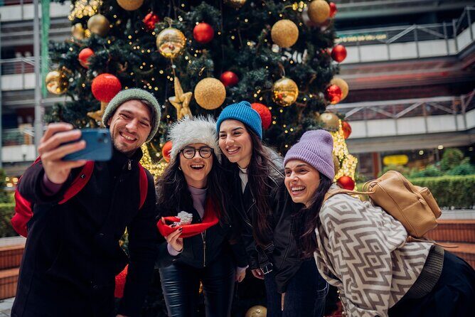 Private Christmas Walking Tour Hong Kong and Egg Waffle Treat - Transportation, Timing, and Group Size