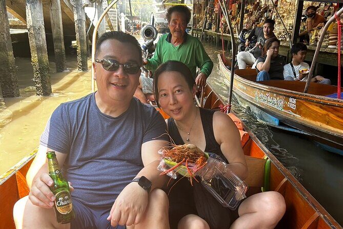 Private Tour Maeklong Railway and Damnoen Saduak Floating Market - Starting Point: Ban Ka Long & Salt Farming