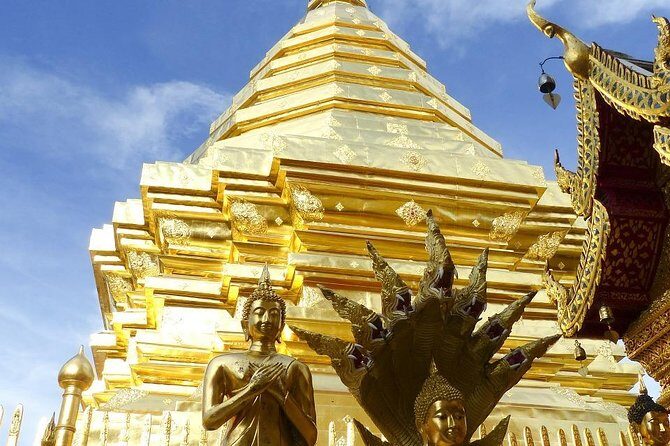 Royal Residence & Wat Phrathat Doi Suthep Half Day Tour From Chiang Mai - What You Can Expect at Each Stop
