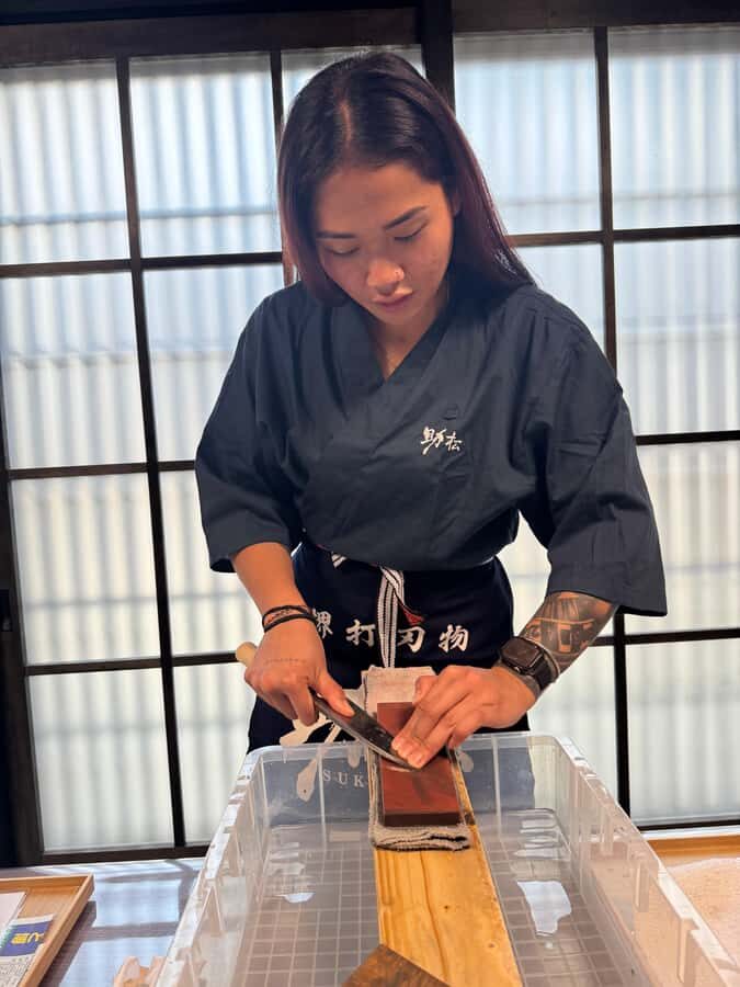 Sakai: Japanese Knife Sharpening Experience - Exploring the Experience: A Detailed Breakdown