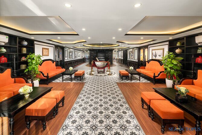 Sea Octopus Cruise - 07 Hours Explore Stunning of Halong Bay - The Luxury and Comfort of Sea Octopus