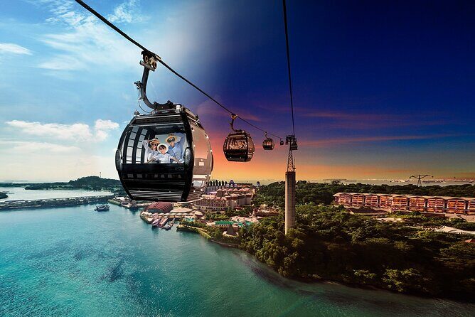 Sentosa Cable Car Luge Skyride SkyHelix Wings Show - Exploring the Full Itinerary