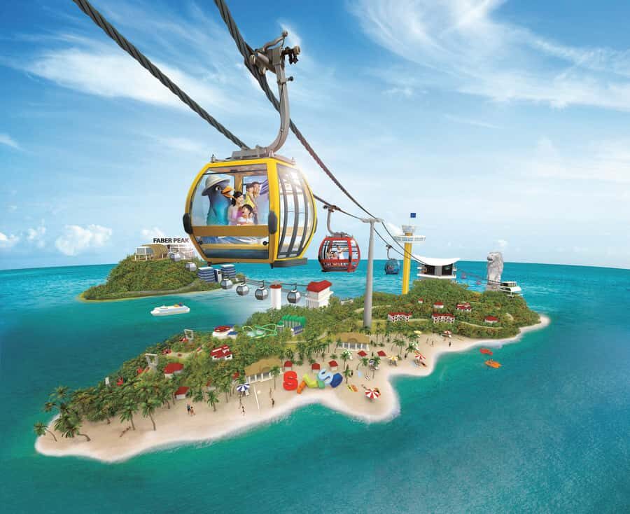Sentosa Day-to-Night Experience with SkyHelix Guided Tour - SkyHelix Sentosa: The Showstopper